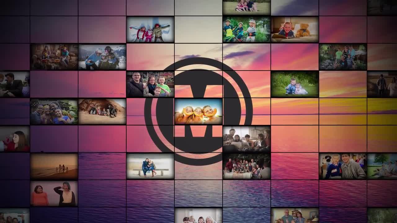 多屏幕徽标素材库精选AE模板