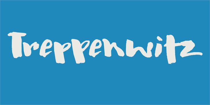 Treppenwitz DEMO font插图