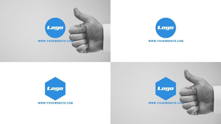 时尚设计和优雅动画标志素材库精选AE模板