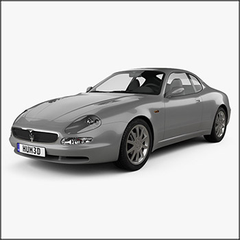 玛莎拉蒂Maserati 3200 GT 1998 素材之家精选3D模型