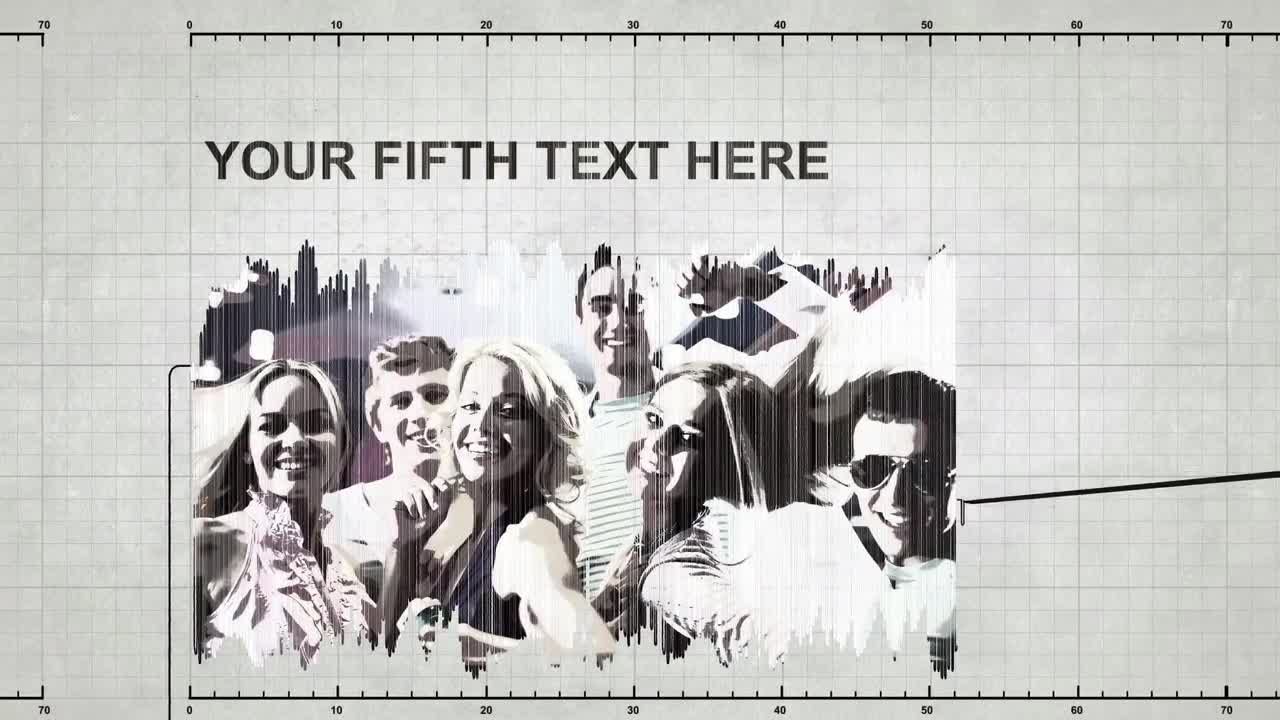 心电图照片logo展示素材库精选AE模板