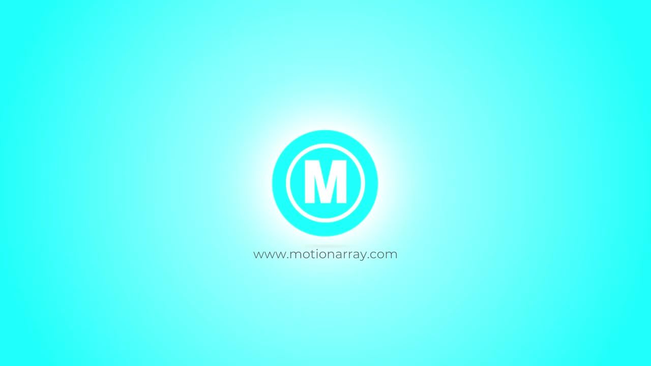 动态动画效果徽标显示素材库精选pr模板