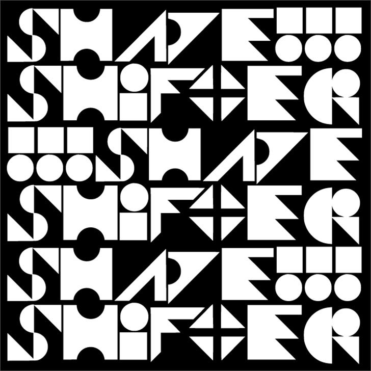 Shapeshifter font插图 Shapeshifter font插图