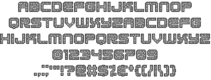 EC Bricks font插图2 EC Bricks font插图2