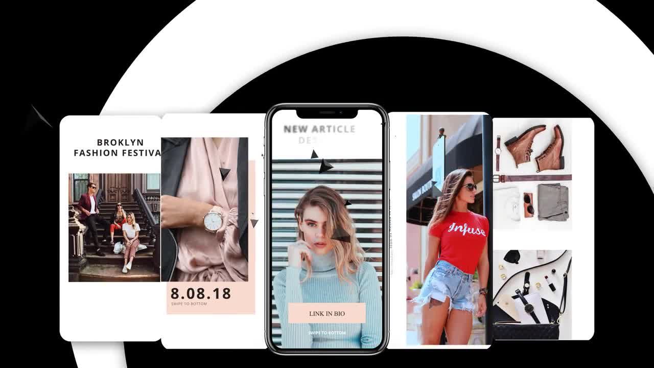 现代设计的Instagram故事素材库精选AE模板