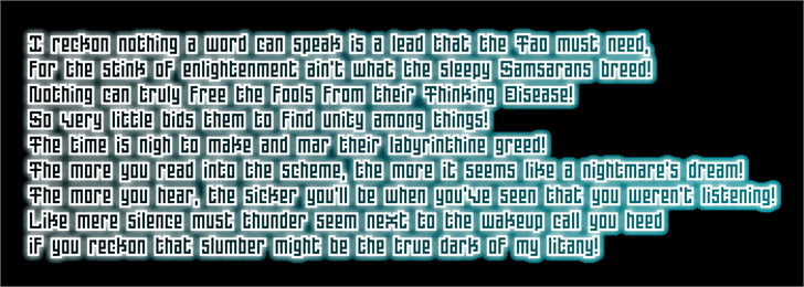 Empathogenesis font插图2