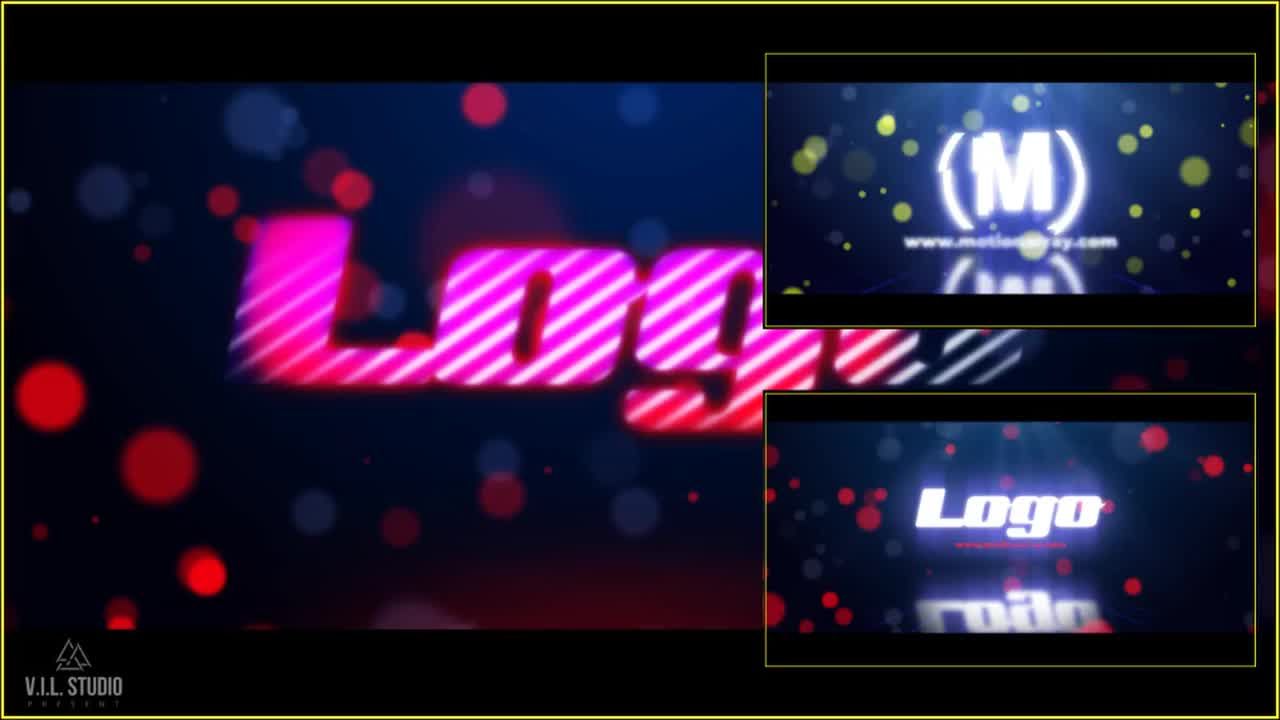 闪动logo动画展示素材库推荐PR模板