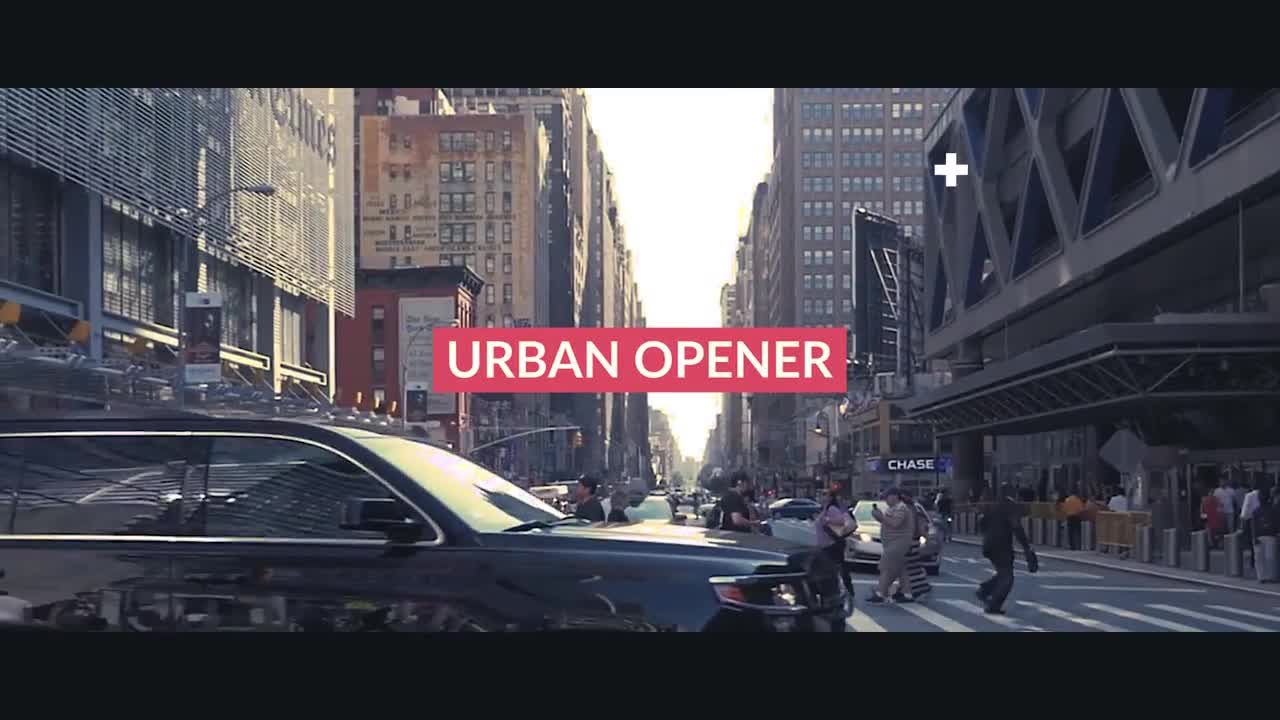 精彩时尚的都市嘻哈风格Pr模板