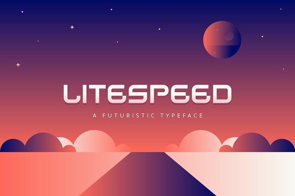 Litespeed Typeface素材之家精选英文字体