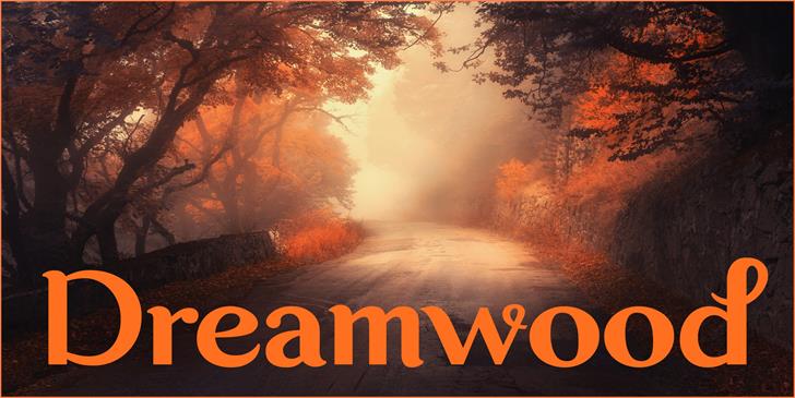 Dreamwood DEMO font插图6 Dreamwood DEMO font插图6