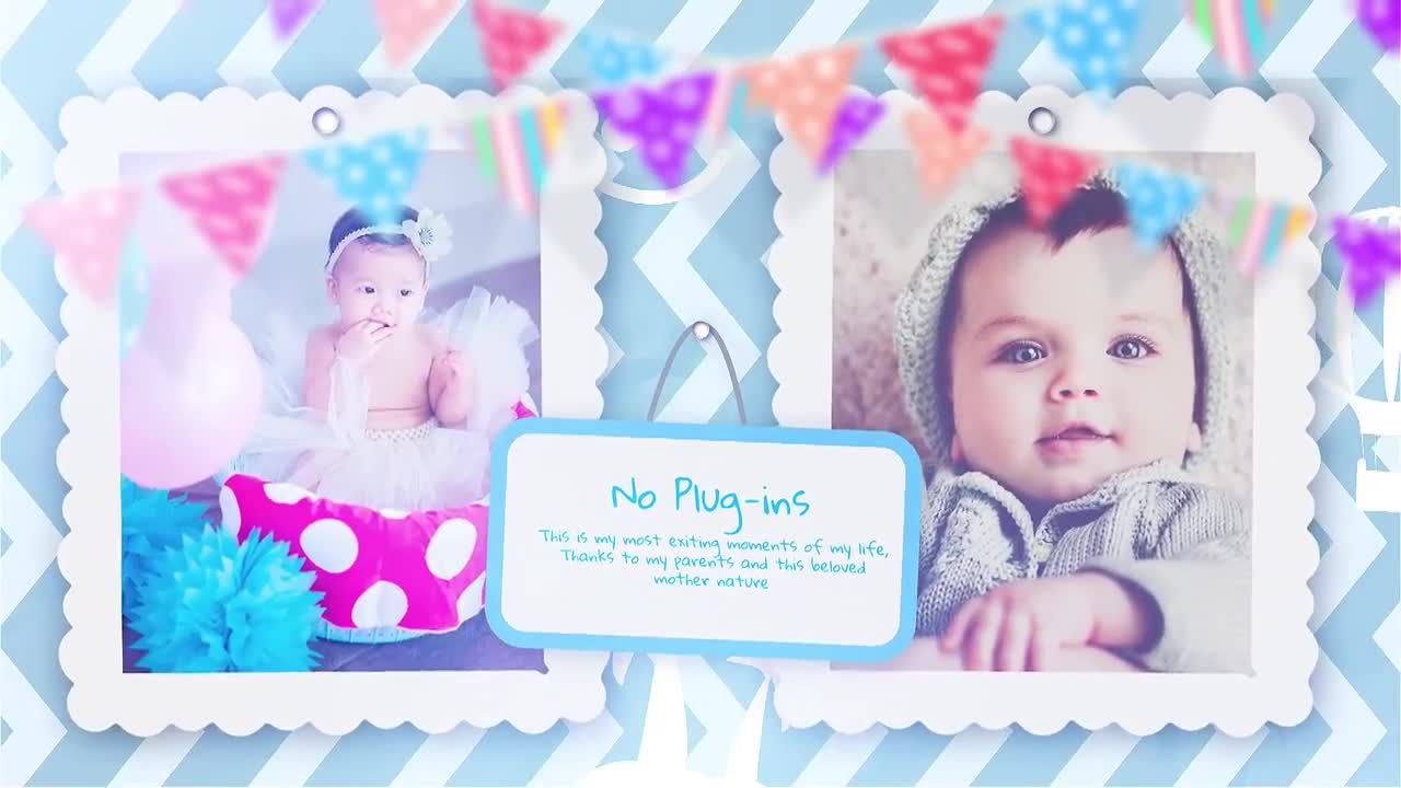 童年回忆相册幻灯片展示动画素材库精选PR模板