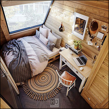 阁楼室内场景素材之家精选3D模型 By HuyenDang