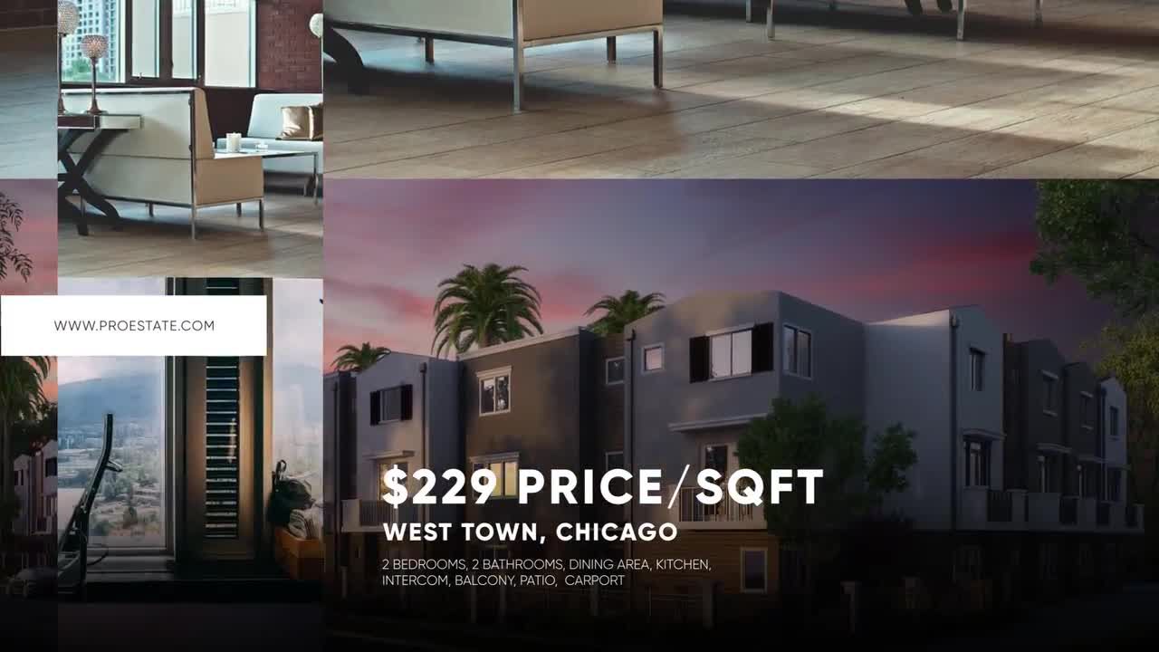 房地产中介公司商务介绍素材库精选AE模板