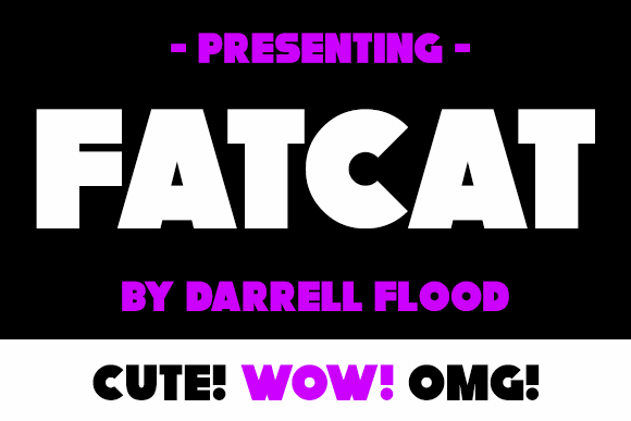 Fatcat font插图 Fatcat font插图