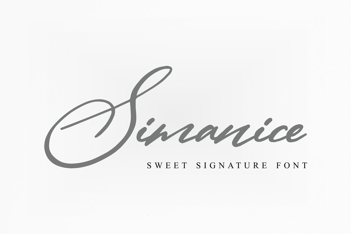 CM – Simanice Font插图