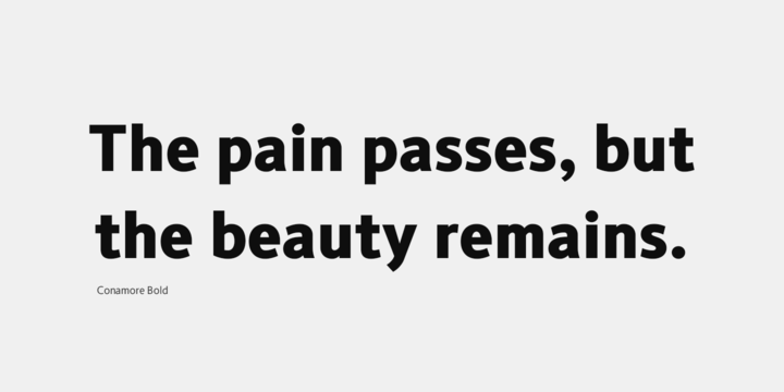 Conamore Font Family插图2