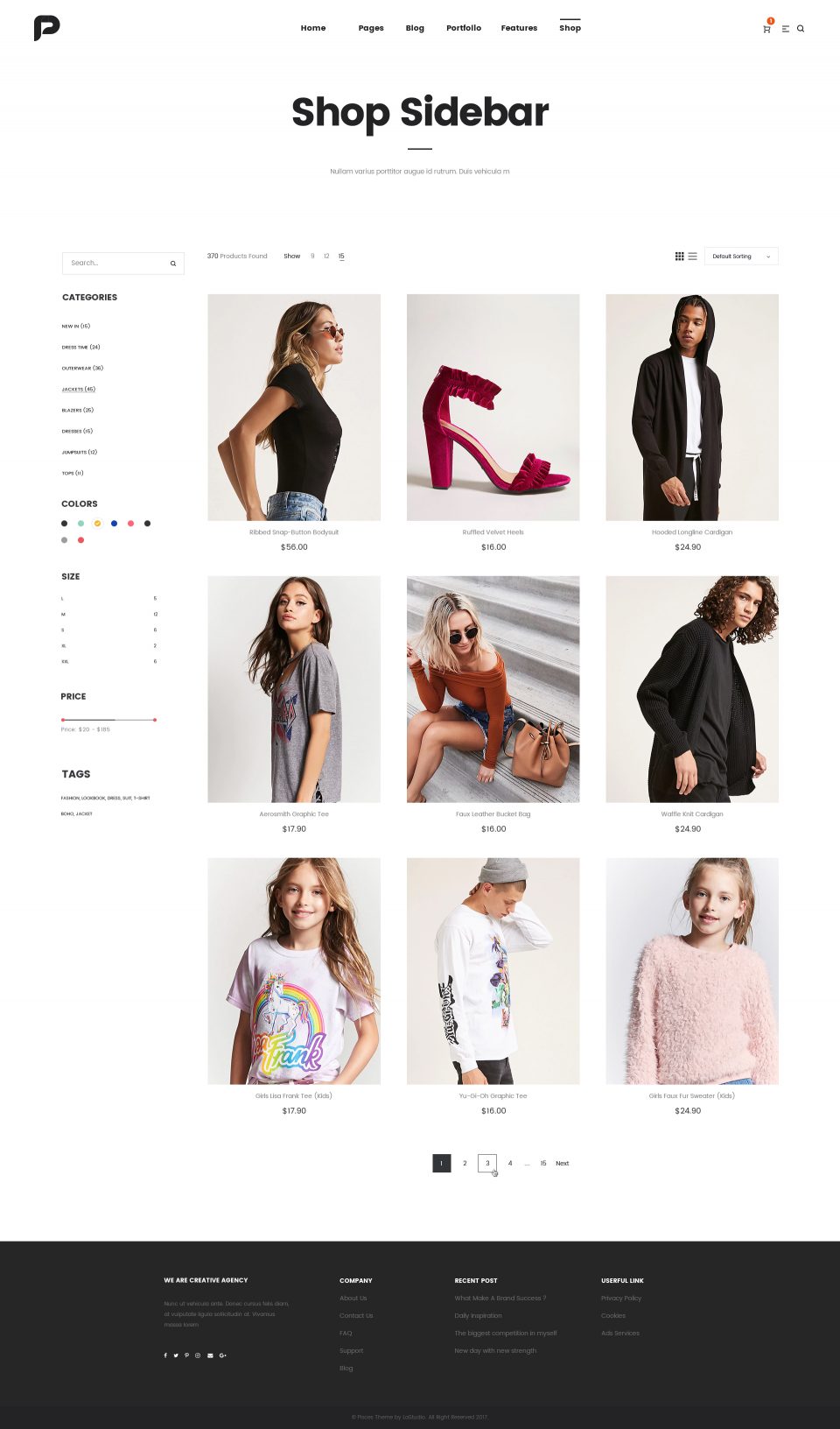 高质量网站全套 PSD 模板素材库精选 Pisces-Multi Concept PSD Template插图(20)