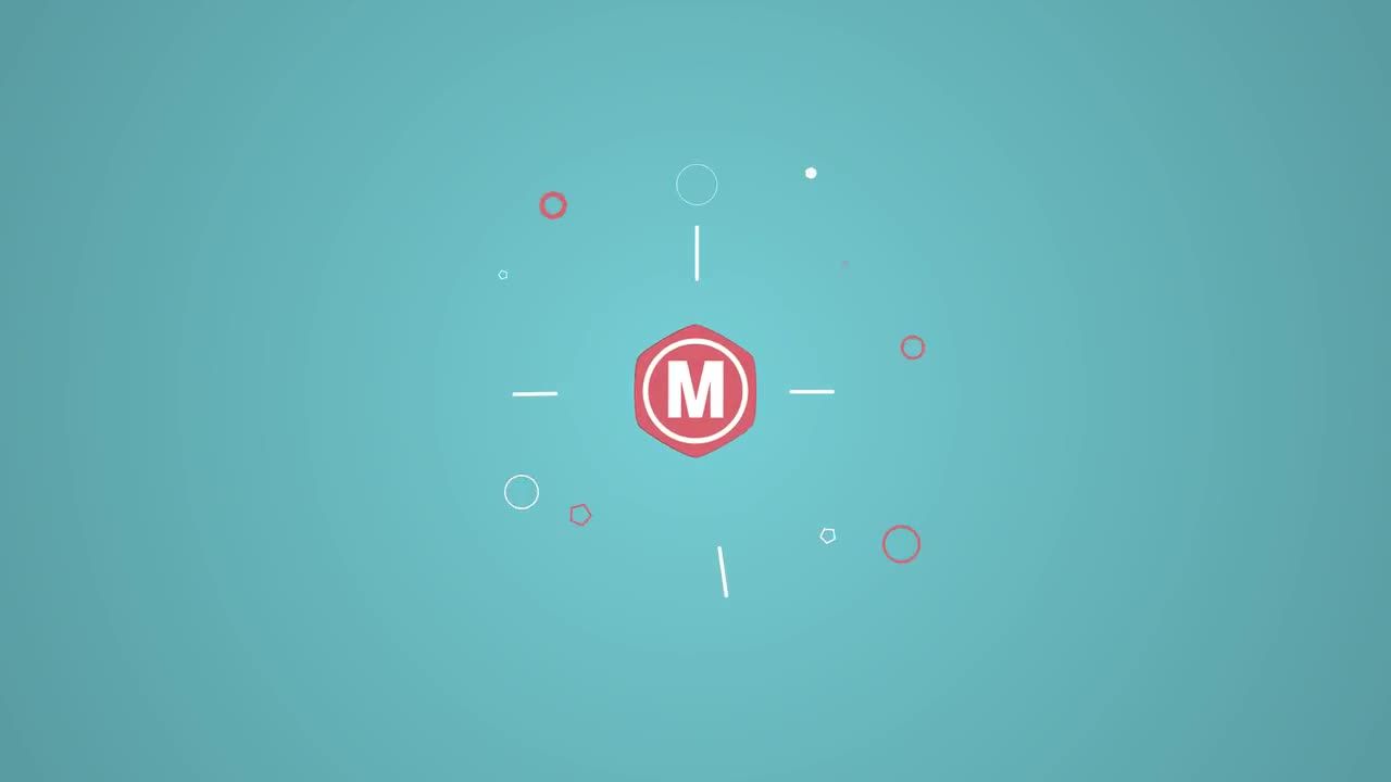 优雅简洁的徽标展示素材库精选AE模板