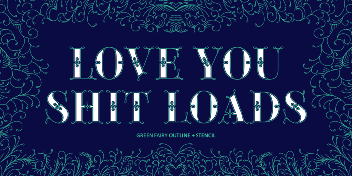 Green Fairy Font Family插图2