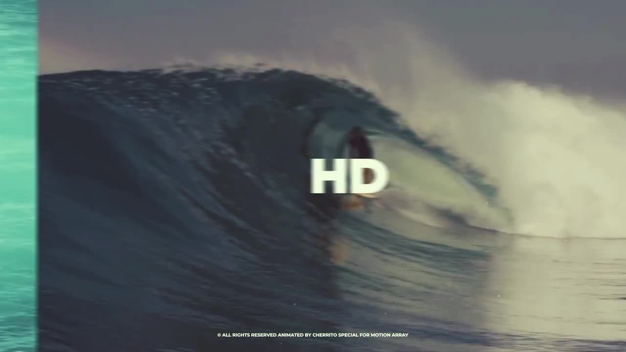 创意幻灯片炫耀时尚运动照片素材库精选AE模板