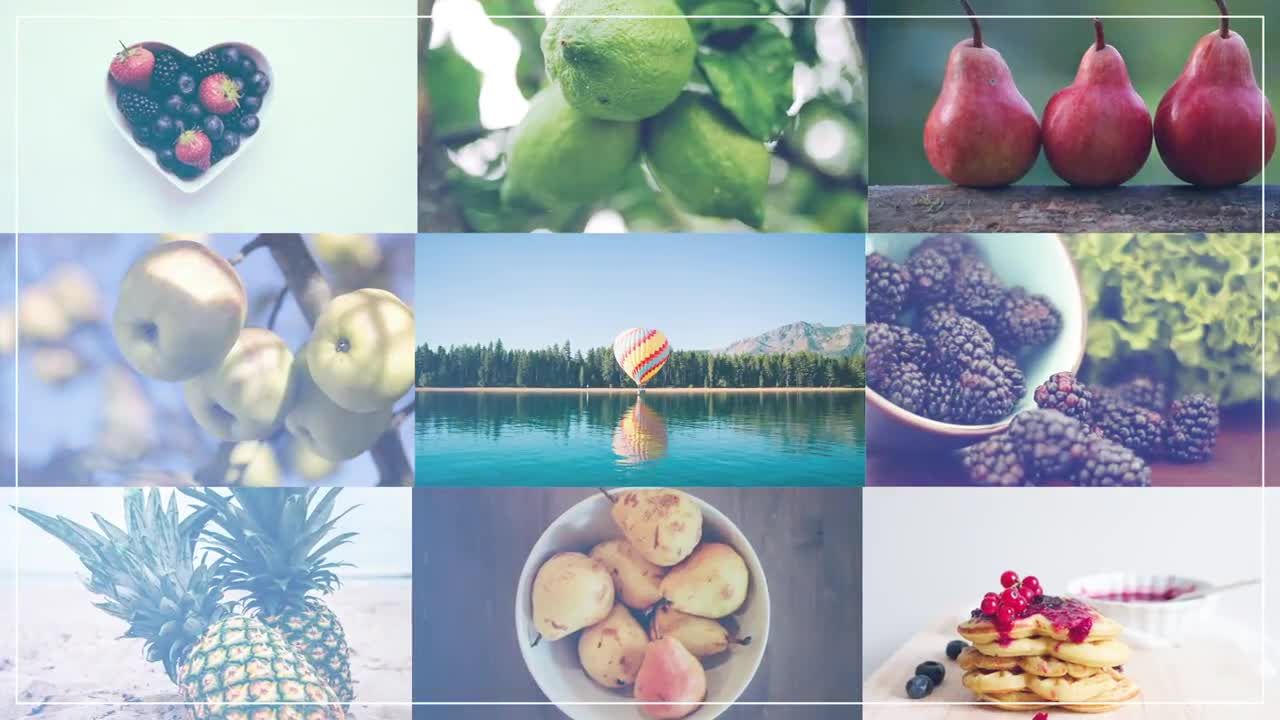 干净创意时尚的动态动画片头素材库精选AE模板