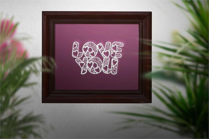 Lamor Demo font插图6