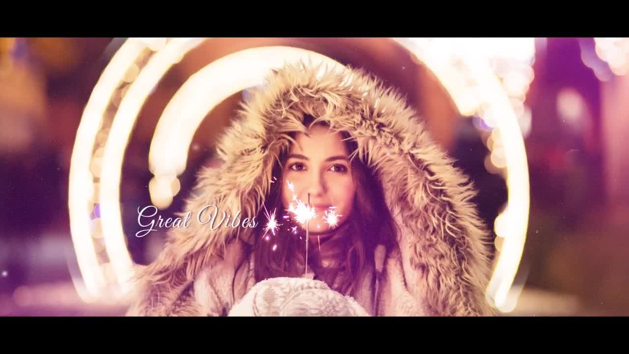 现代简约的圣诞节幻灯片素材库精选AE模板