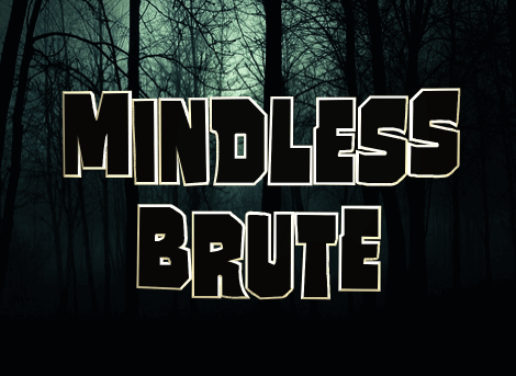Mindless Brute font素材之家精选英文字体