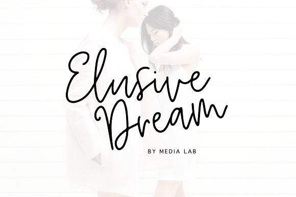 Elusive Dream Monoline素材之家精选英文字体