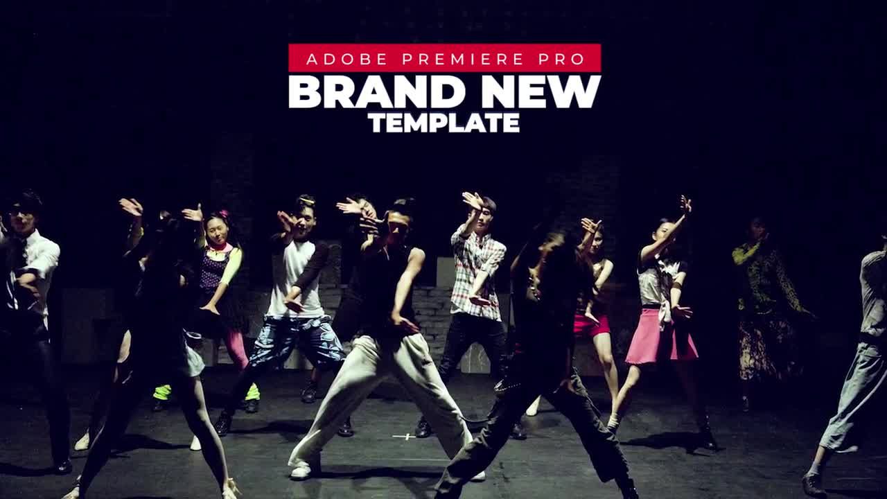 12个独特动态标题素材库精选pr模板