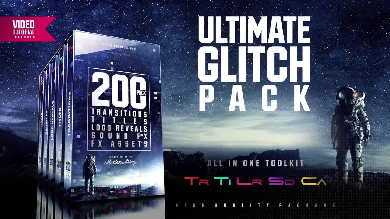 高品质的终极小故障包介绍Pr模板