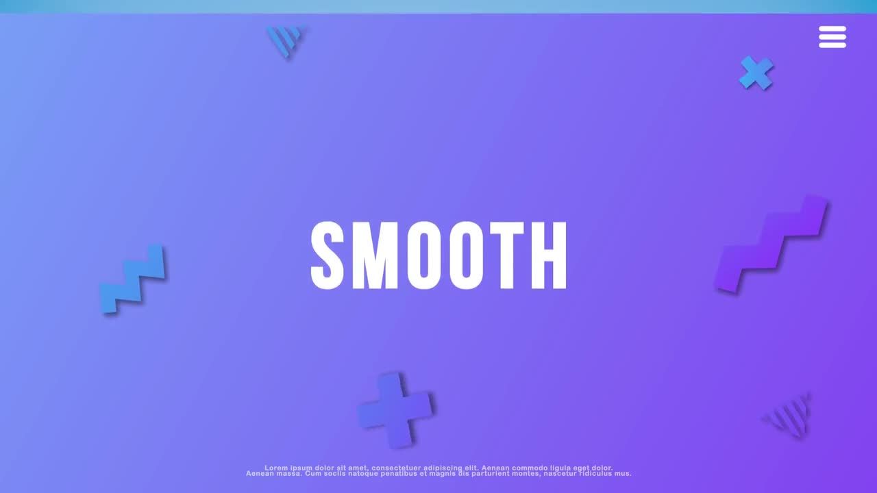 时尚过渡效果的多彩幻灯片动态视频素材库精选AE模板