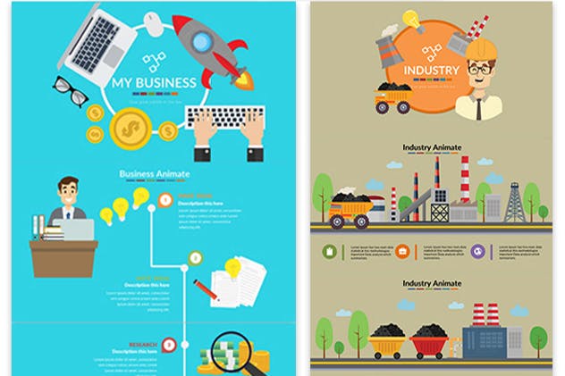100,000+页面项目推介企业介绍PPT幻灯片模板合集v2 Powerpoint Presentation Template Update V.2插图(11)