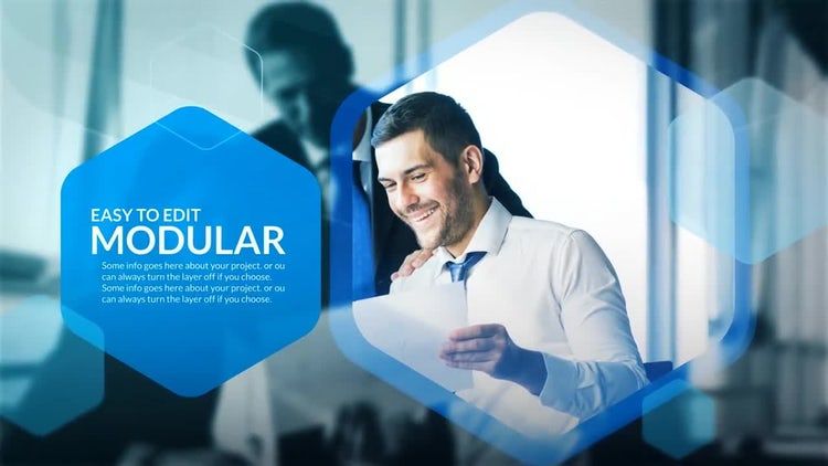 文本动画平滑过渡效果ae模板