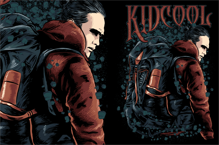 DEATH CROW font插图7