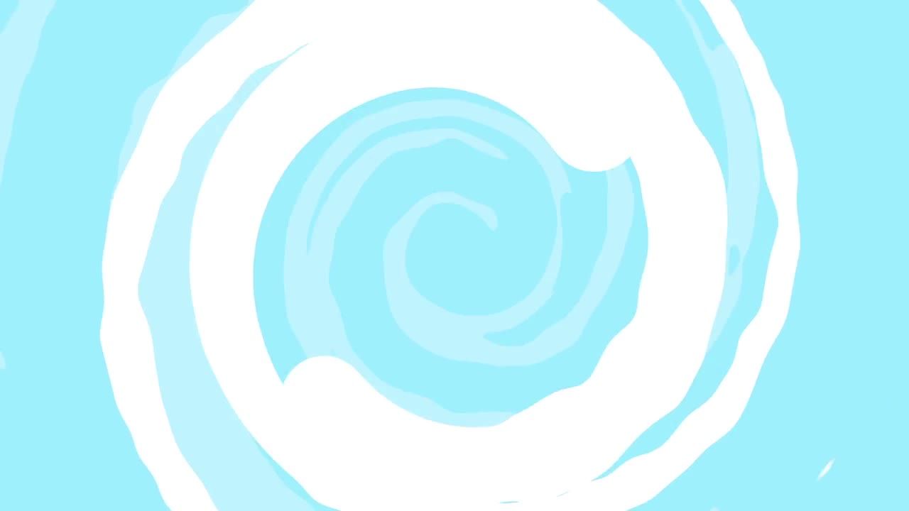 丰富多彩的液体油漆飞溅汇聚Logo动画