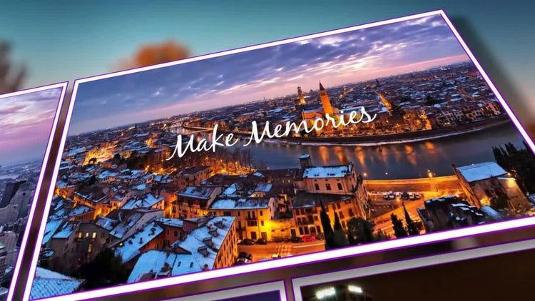 优雅照片幻灯片素材库精选AE模板