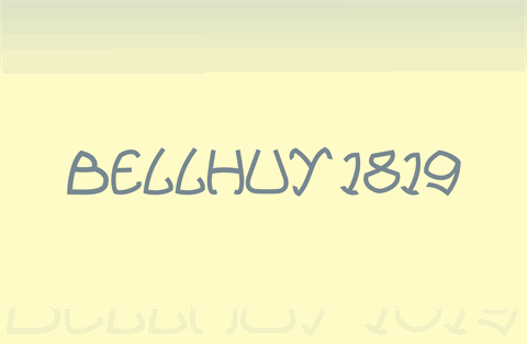 Belhuy font素材之家精选英文字体