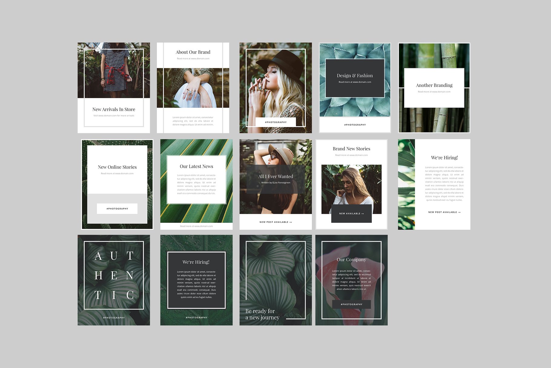 时尚巴黎风格社交媒体素材包 Paris Social Media Pack插图(7)