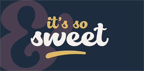 Lactosa font素材之家精选英文字体