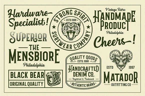 Grantmouth Font Duo + Extras Family插图2