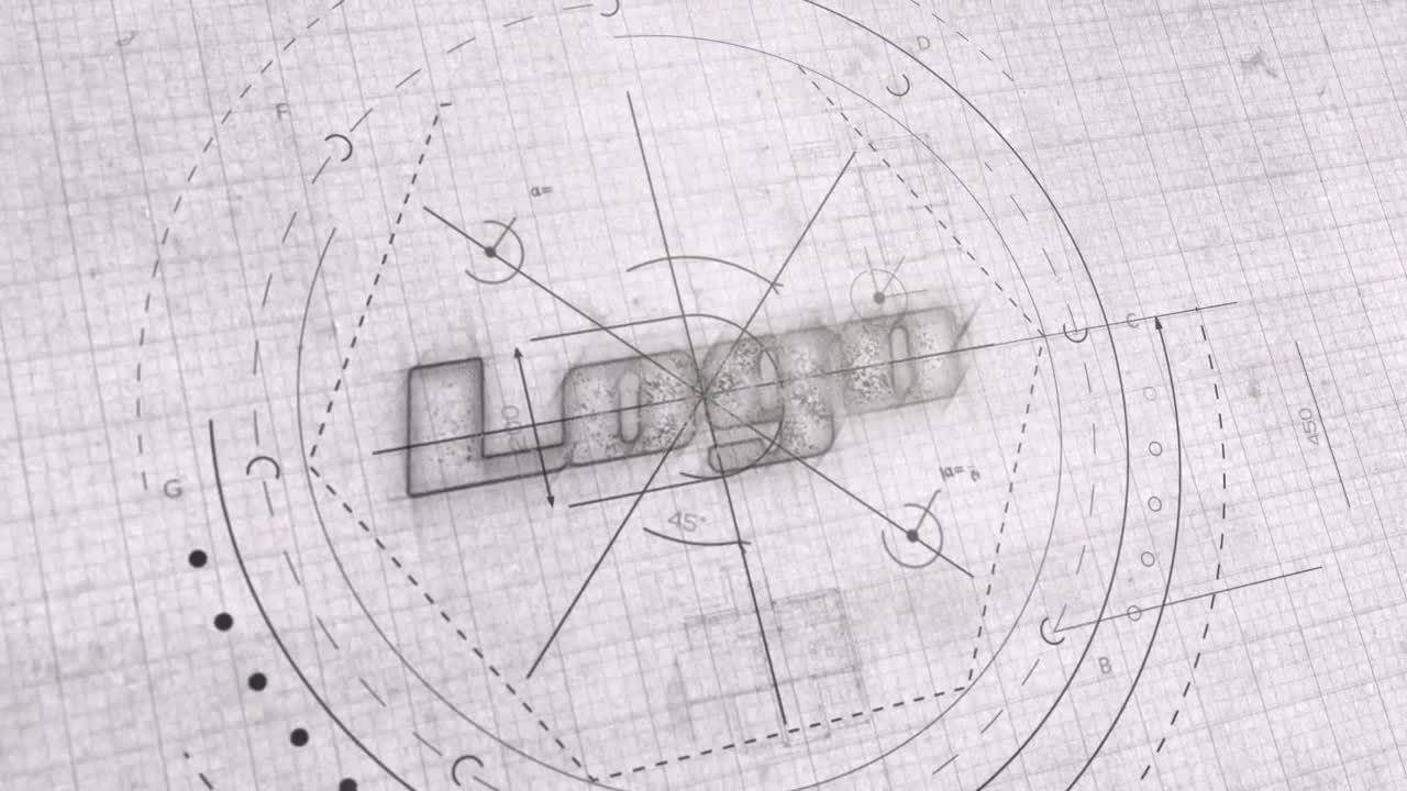 简洁明了的创意技术标志展示素材库精选AE模板