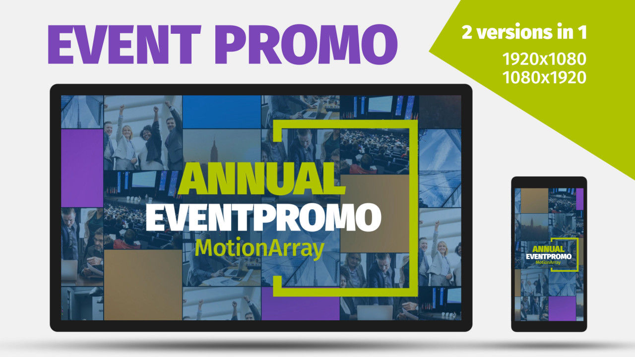 活动促销动态演示文稿素材库精选AE模板