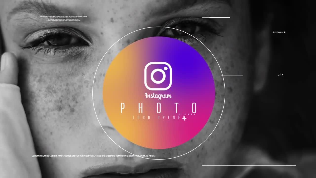 照片徽标展示素材库精选AE模板