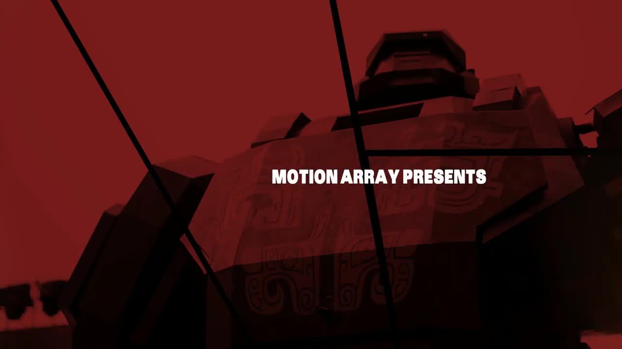 电影超级英雄开场白素材库精选AE模板