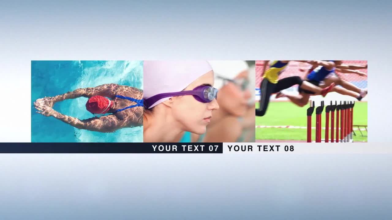 AE简约平展的Unfolder幻灯片模板