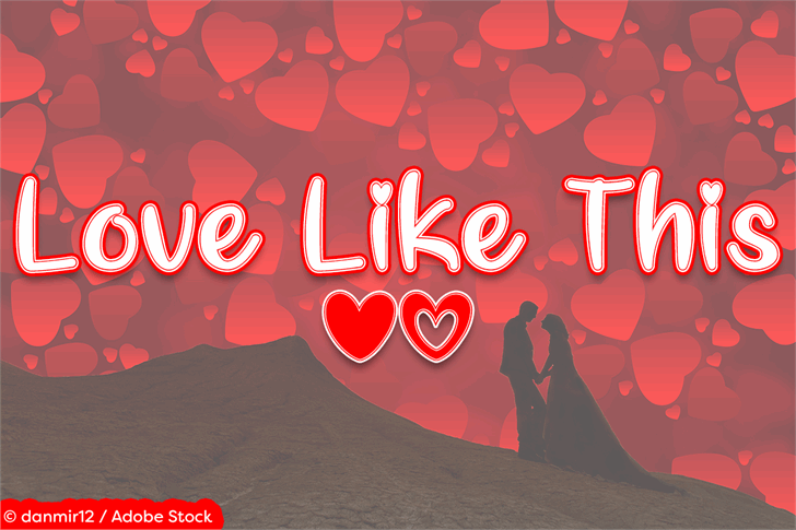 Love Like This font插图 Love Like This font插图