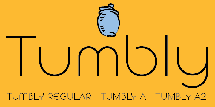 Tumbly Font Family素材之家精选英文字体