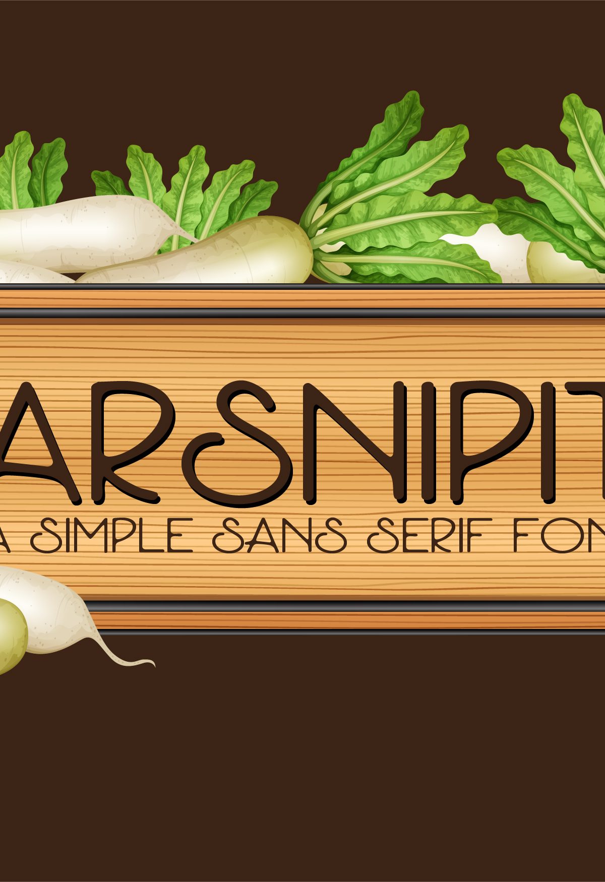 ZP ParsnipityRegular Font素材之家精选英文字体