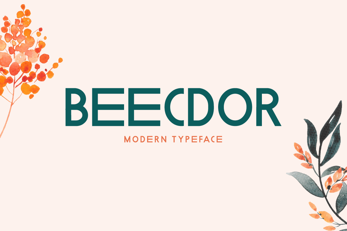 Beecdor Regular Font素材之家精选英文字体